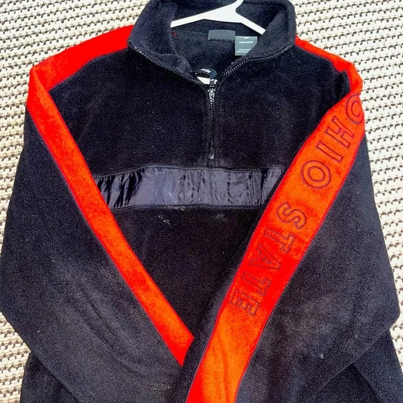 Ohio State Buckeyes Quarter Zip Fleece Pullover - Picture 1 of 6